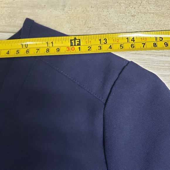 FIGS Technical Collection Navy Blue Medical Scrub Set Size XS V-Neck Pocket - Picture 3 of 13
